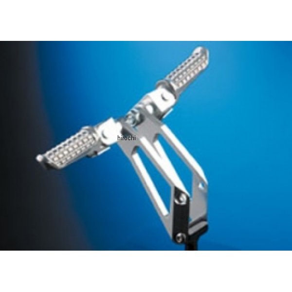 ナイトロレーシング タンデムステップブラケットキット タンデムバー付き シルバー