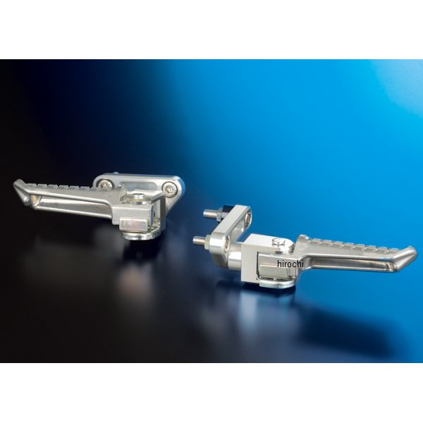 ナイトロレーシング タンデムステップブラケットキット タンデムバー無し ZRX1200ダエグ、ZRX1200R、ZRX1100 シルバー