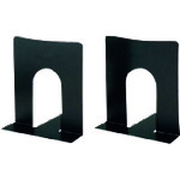 BS102BK 196-9079  36350)ブックエンド 幅広  ブラック 2枚
