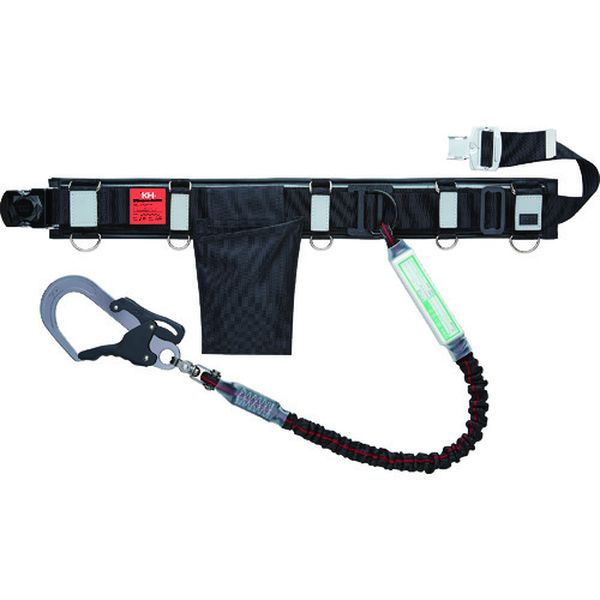 補助帯付き 胴ベルト型安全帯 BS500＋S1JDWK-17＋47633RF