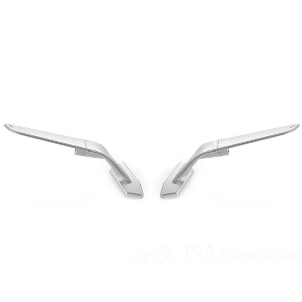 ミラー Stealth 15年-18年 S1000RR シルバー 左右ペア