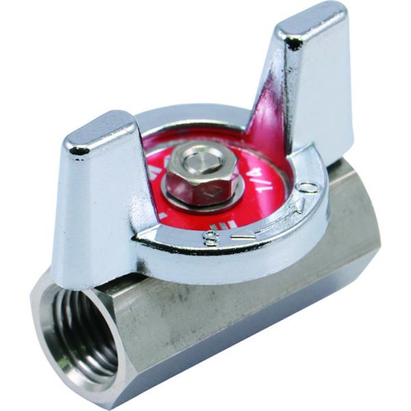 BSS2215RC 216-2759  ステンレス製ボールバルブ(蝶ハンドル)