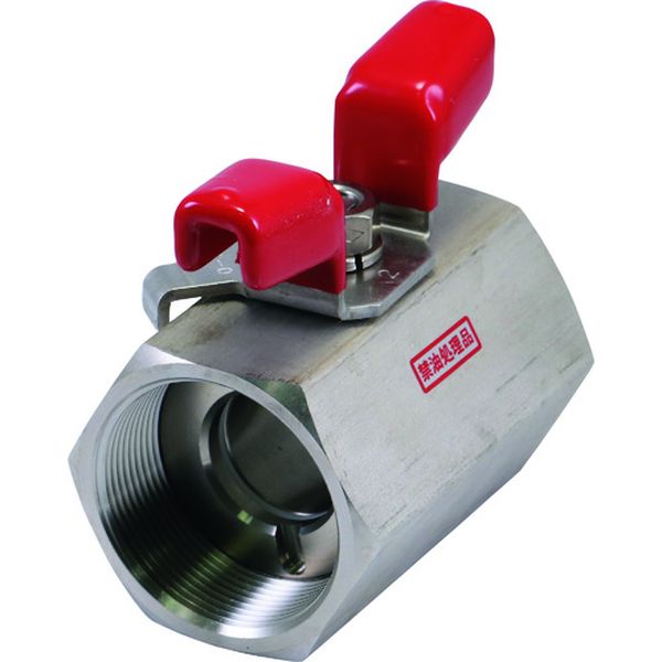 BSS85750RC 161-0918  ステンレス製禁油処理ボールバルブ(ウィング)