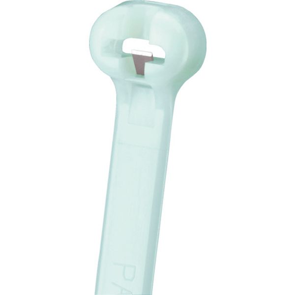 ステンレス爪ロック式ナイロン結束バンド 耐熱性薄緑 幅7.0mm 長さ378mm 250本入り