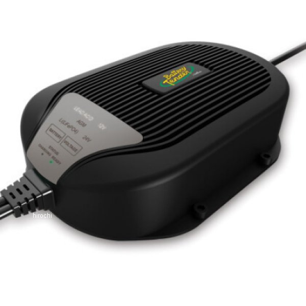 Battery Tender 12V/24V 5/2.5 AMP Selectable Chemistry Weatherproof バッテリー チャージャー