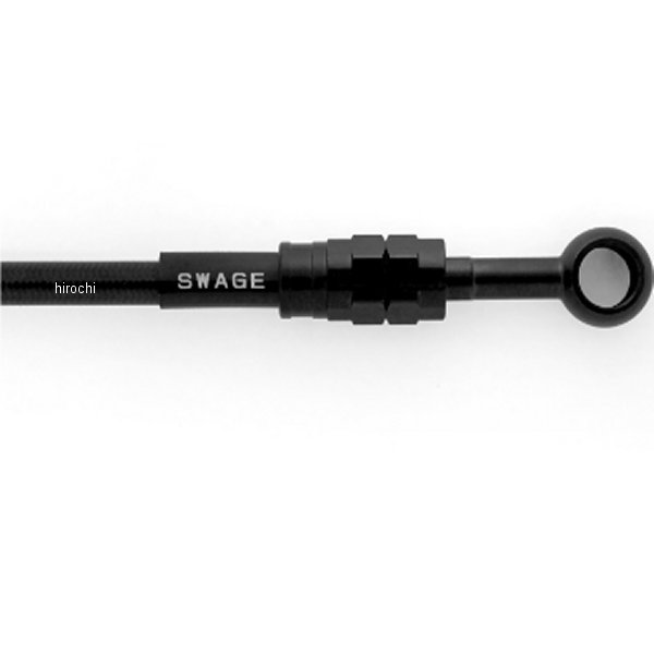 スウェッジラインプロ リアホースキット 23年 ダックス125 ステンレスブラック/黒