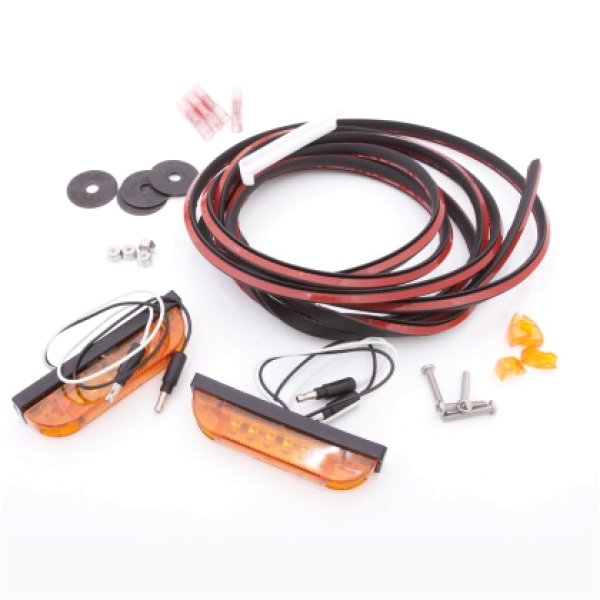 99-18 Universal 2-Wire Led Marker Light Kit For Flat Style Flares
