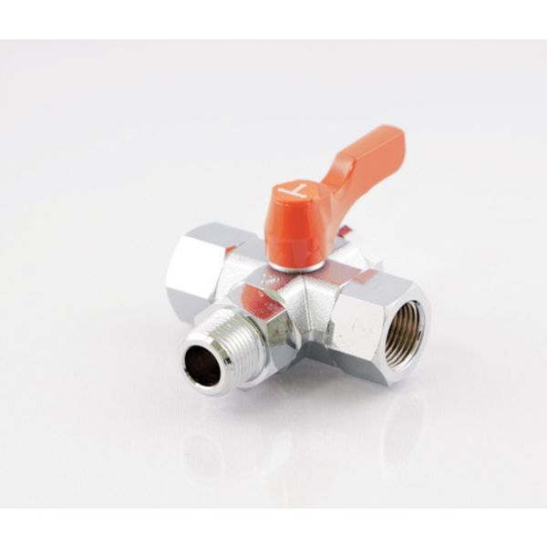 BX3111RWS  外×内ネジ型(Tポート)(RoHS指令相当品) PT1/8×PT1/8