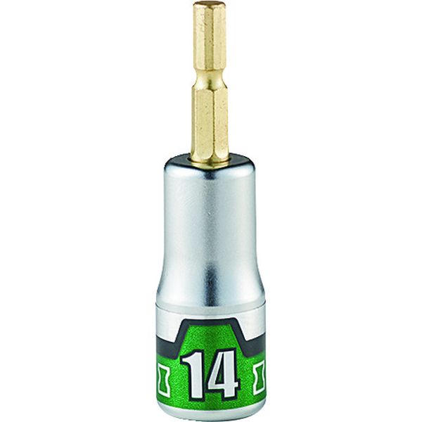 インパクトドライバ用ショートソケットビット14mm