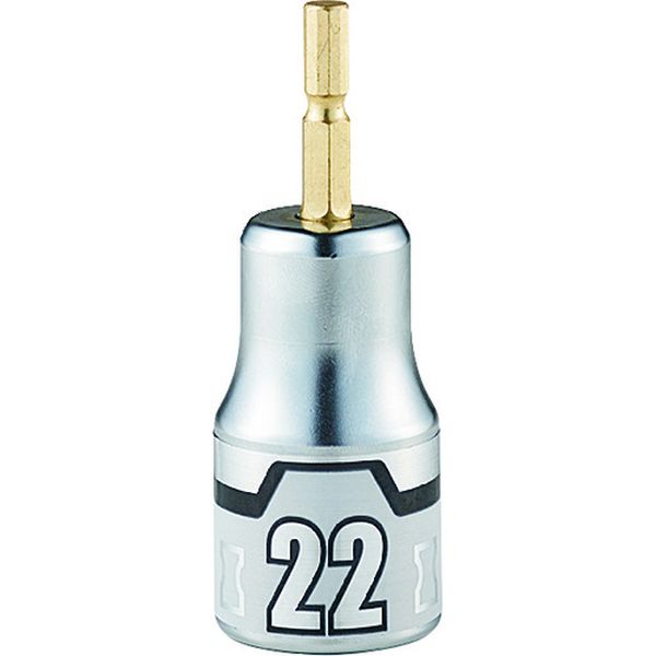 インパクトドライバ用ショートソケットビット22mm