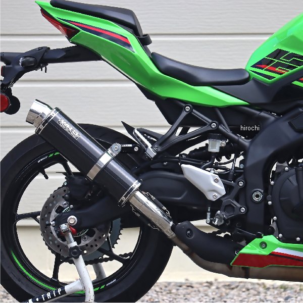 ラウンド スリップオンマフラー ZX-25R SE カーボンサイレンサー