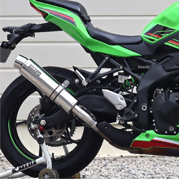 ラウンド スリップオンマフラー ZX-4R SE ステンレスサイレンサー