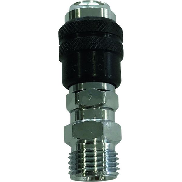 859-5319  ネジ式ホース交換カプラ/ワンショット金具酸素用