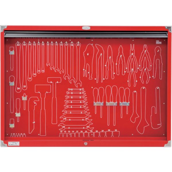 シャッター付きサービスボード