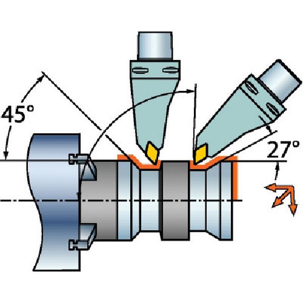 コロマントキャプト コロターンRC用カッティングヘッド