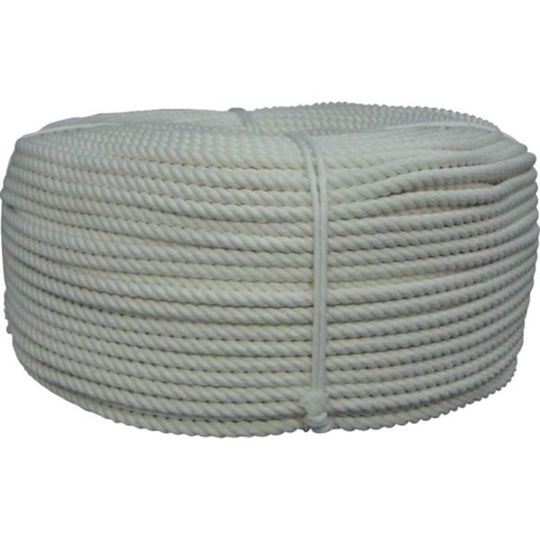 ロープ 綿ロープ巻物 8φ×200m
