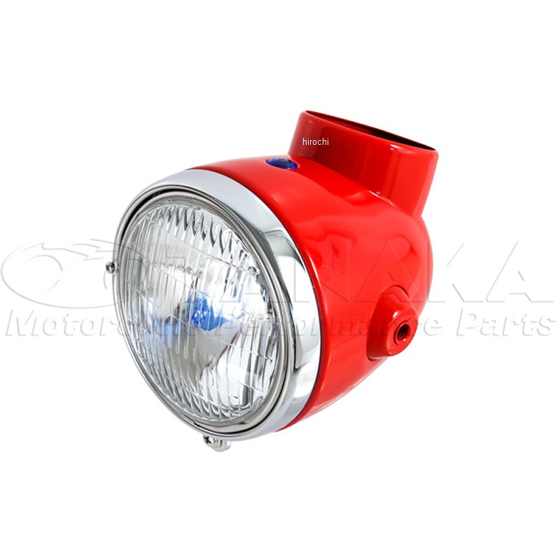 ヘッドライト  4Ｌモンキータイプ 赤