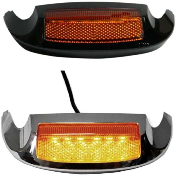 フロントフェンダーチップ 14年以降 アンバーLED/アンバー