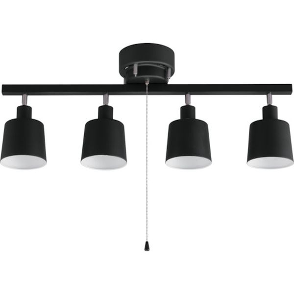 CE4LA20SB  537639 4灯シーリング ストレート ブラック
