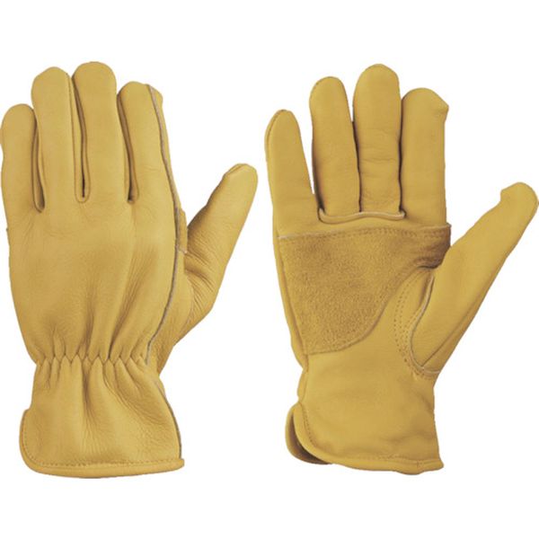 キャンプ・作業用 牛本革当付手袋 CG-990 Lサイズ