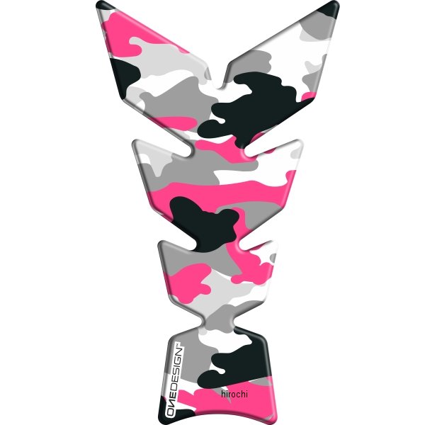 タンクパッド ソフト 214x123mm カモフラージュ/ピンク