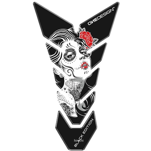 タンクパッド タトゥー230x134mm 黒