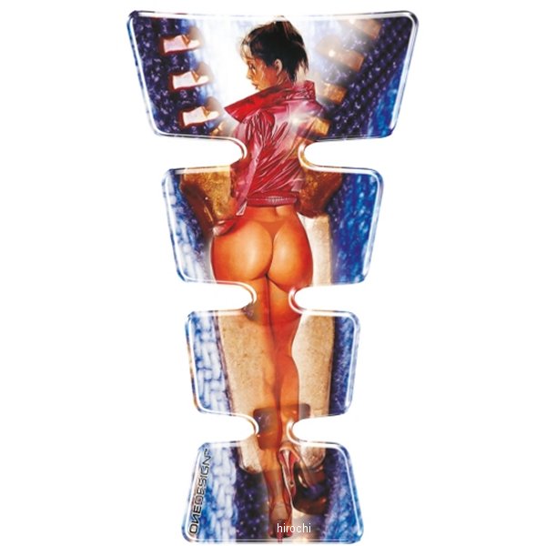 ワンデザイン ONEDESIGN タンクパッド ジッパー 213x117mm 黒