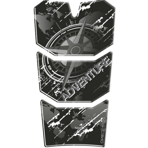 タンクパッド アドベンチャー 110x200mm グレー