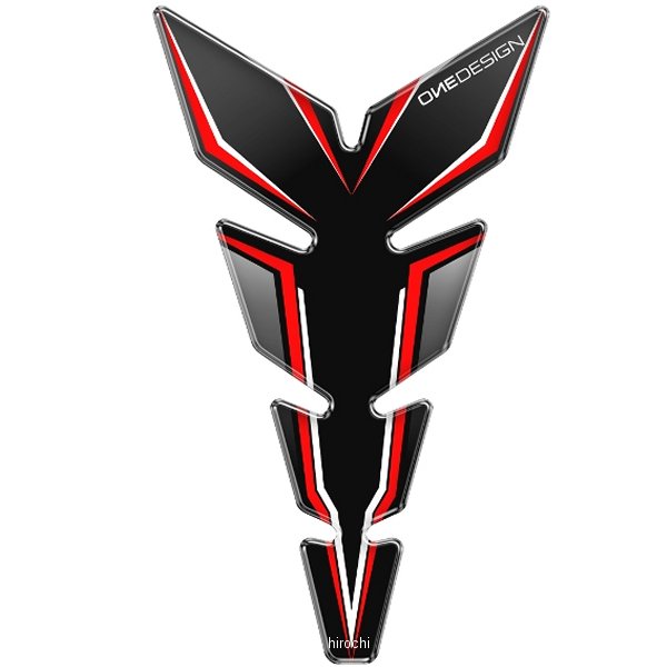 タンクパッドスリム223x134mm 蛍光レッド