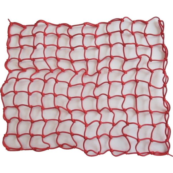 多目的カラーゴムネット レッド 約50cm×約60cm