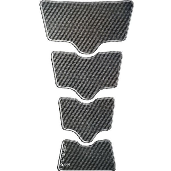 タンクパッド ジョイント 213x117mm カーボン柄