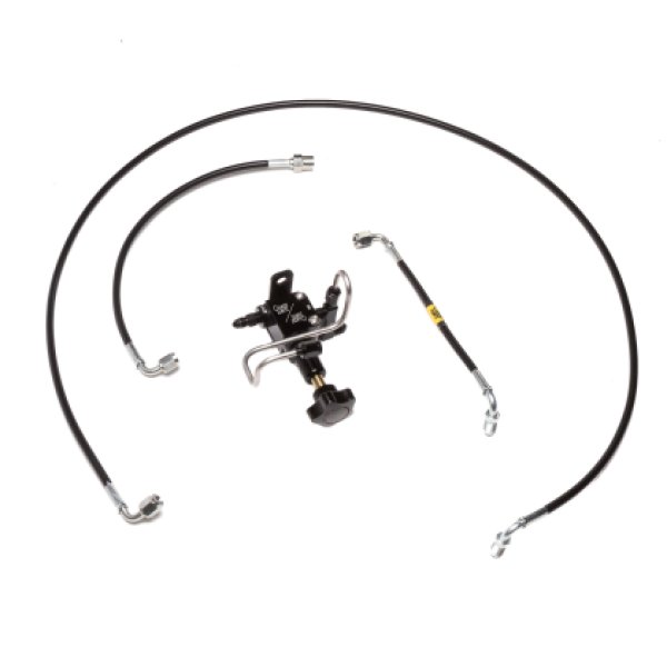 84-91 BMW 3-Series E30 Single Piston Brake Booster Delete Brake Line Relocation