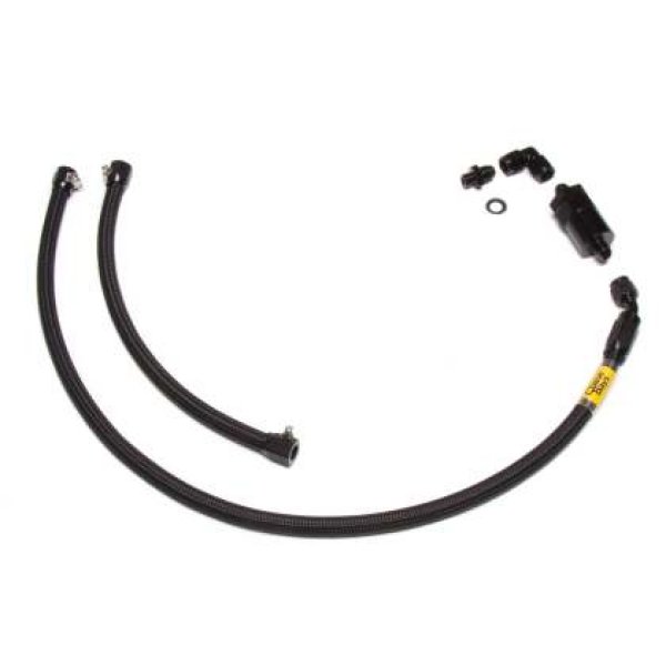 92-00 Honda Civic/94-01 Acura Integra w/B/D/H Series (w/AEM Rail/Stock FPR) Fuel Line Kit