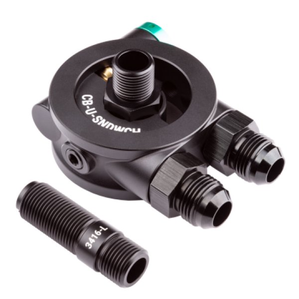 Toyota 1JZ/2JZ Oil Cooler Block Adapter Kit