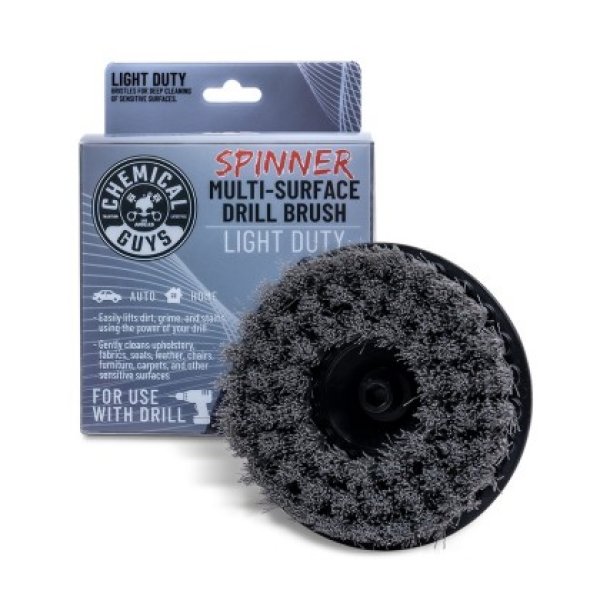 Carpet Brush w/Drill Attachment - Light Duty