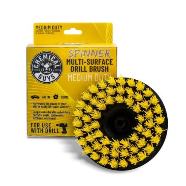 Carpet Brush w/Drill Attachment - Medium Duty