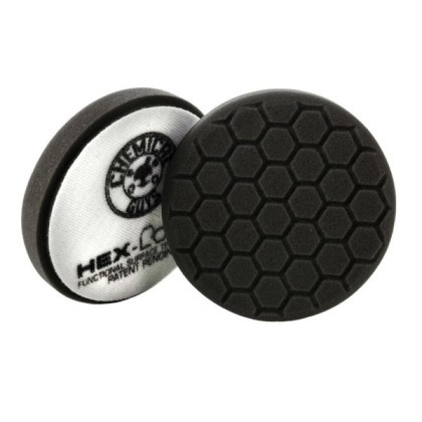 Hex-Logic Self-Centered Finishing Pad - Black - 4in