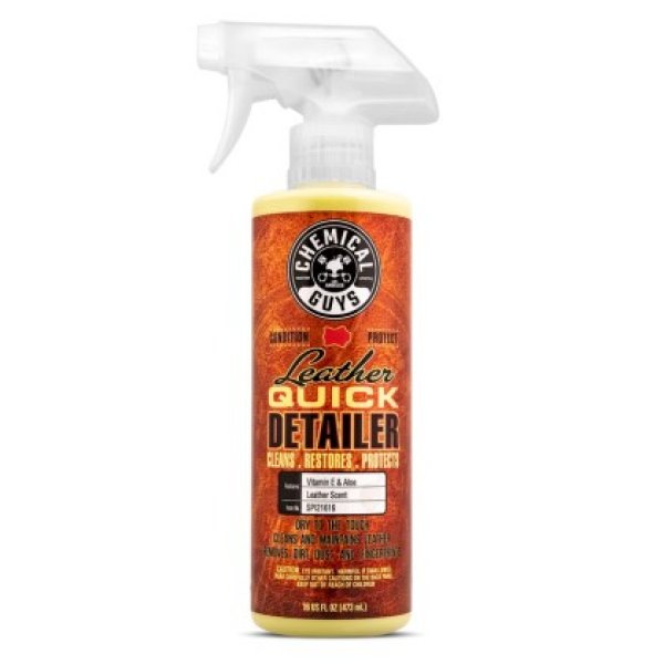 Leather Quick Detailer Care Spray - Matte Finish - 16oz