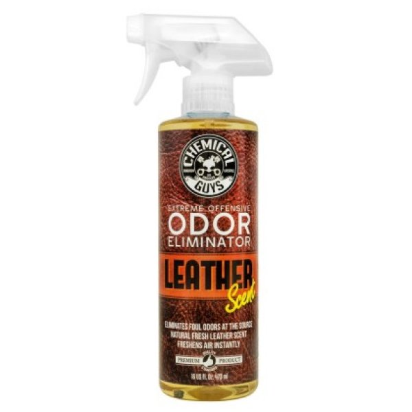 Extreme Offensive Leather Scented Odor Eliminator - 16oz