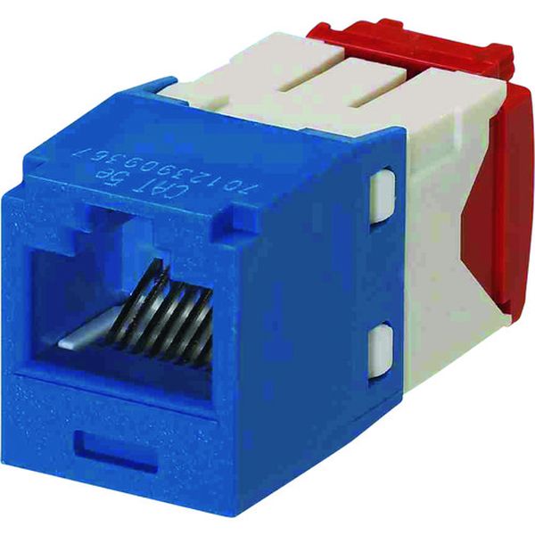 カテゴリ5E RJ45モジュラージャック UTP TGタイプ 青