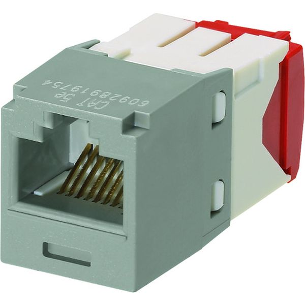 カテゴリ5E RJ45モジュラージャック UTP TGタイプ ライトグレー
