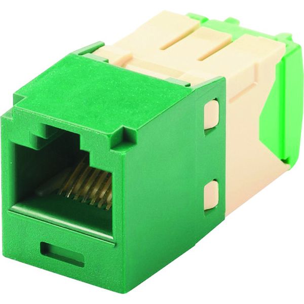 カテゴリ6 RJ45モジュラージャック UTP 28・30AWG TGタイプ 緑 CJ
