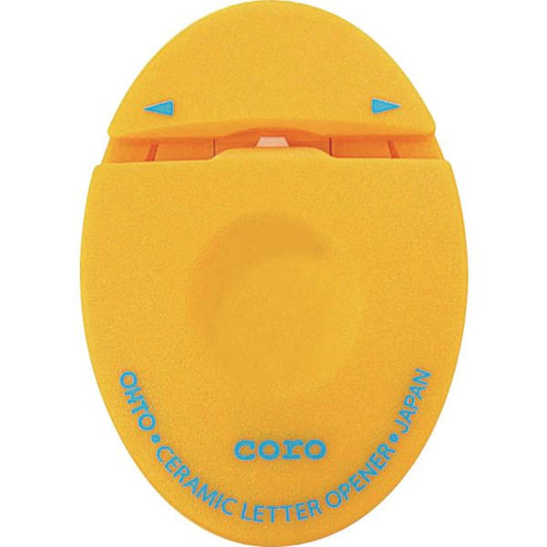 CLO700CYL 368-3814  セラミックレターオープナー イエロー