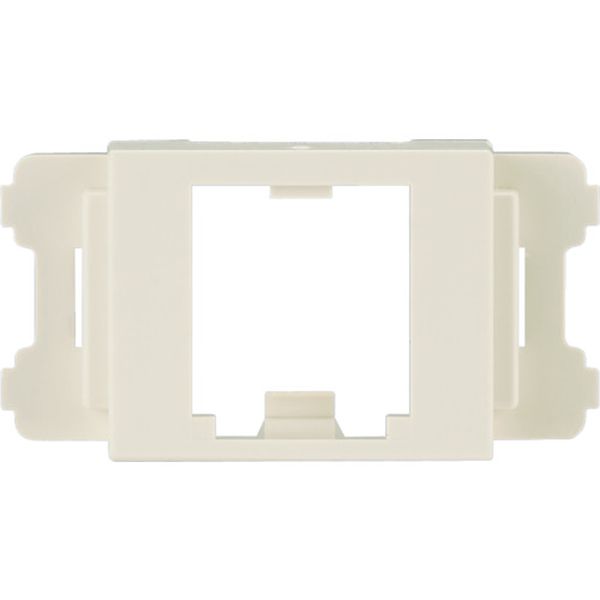 JISプレート用シャッターなしアダプタ オフホワイト(10個入)