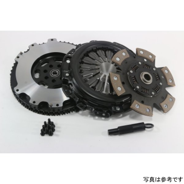 Stage 4 6-Pad Ceramic Sprung Clutch Kit w/ Flywheel 2010+ Genesis Coupe 3.8 V6