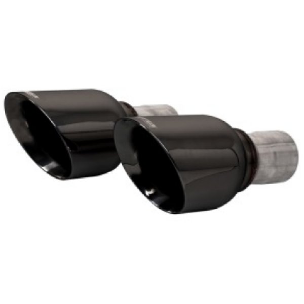 11-21 Jeep Grand Cherokee Single 2.5in Inlet / 4.5in Outlet Black PVD Pro-Series Tip Kit