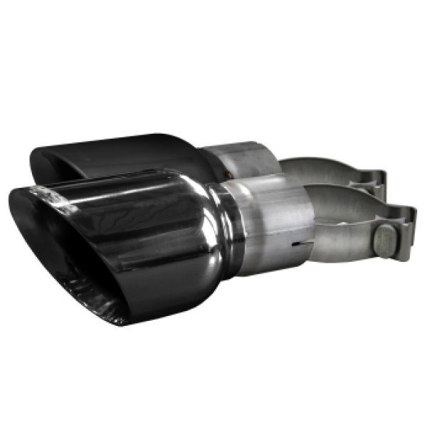 15-17 Ford Mustang GT 3.0in Inlet / 4.5in Outlet Black PVD Tip Kit (For  Exhaust Only)