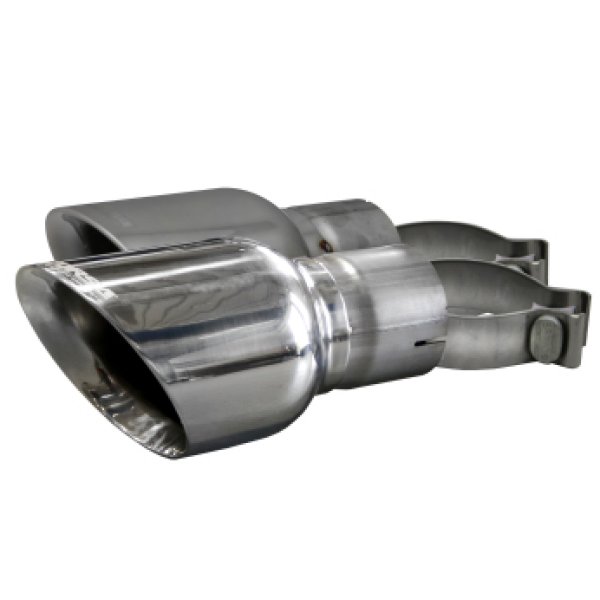 15-17 Ford Mustang GT 3.0in Inlet / 4.5in Outlet Polished Tip Kit (For  Exhaust Only)