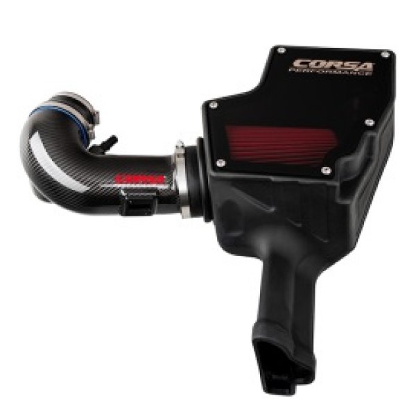 18-22 Ford Mustang GT 5.0L V8 Carbon Fiber Air Intake w/ DryTech 3D No Oil