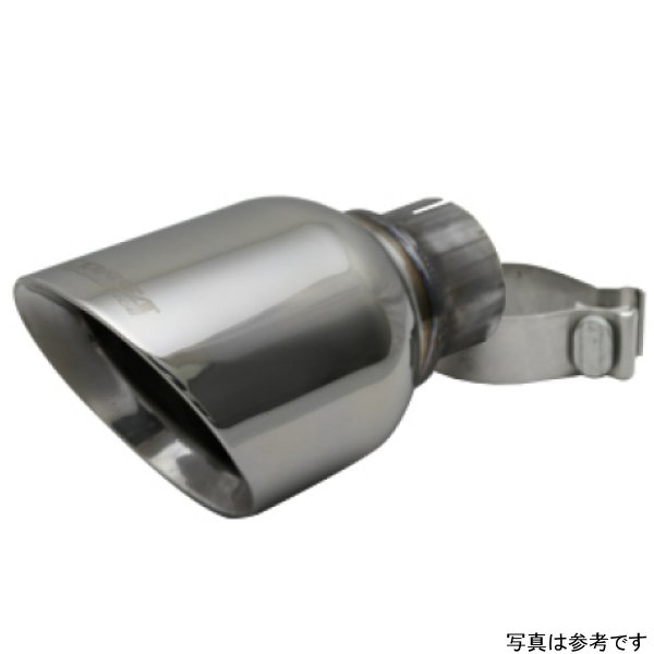 Single Universal 2.5in Inlet / 4.5in Outlet Polished Pro-Series Tip Kit